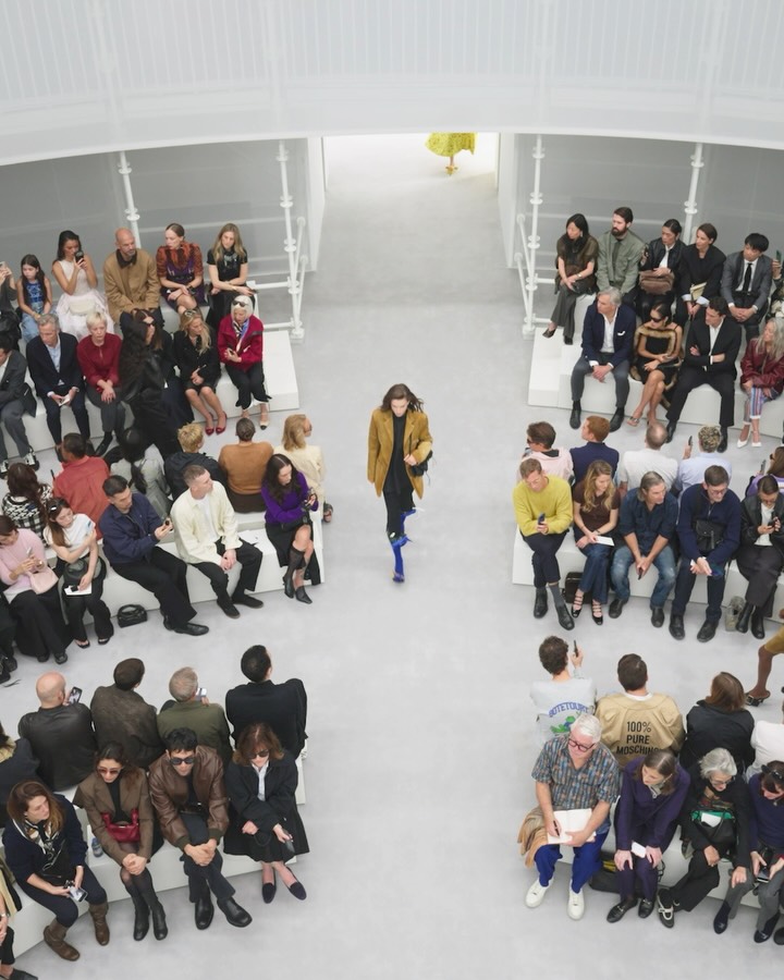 Tailored piece showcasing refined proportion and the relationship between fabric and body movement