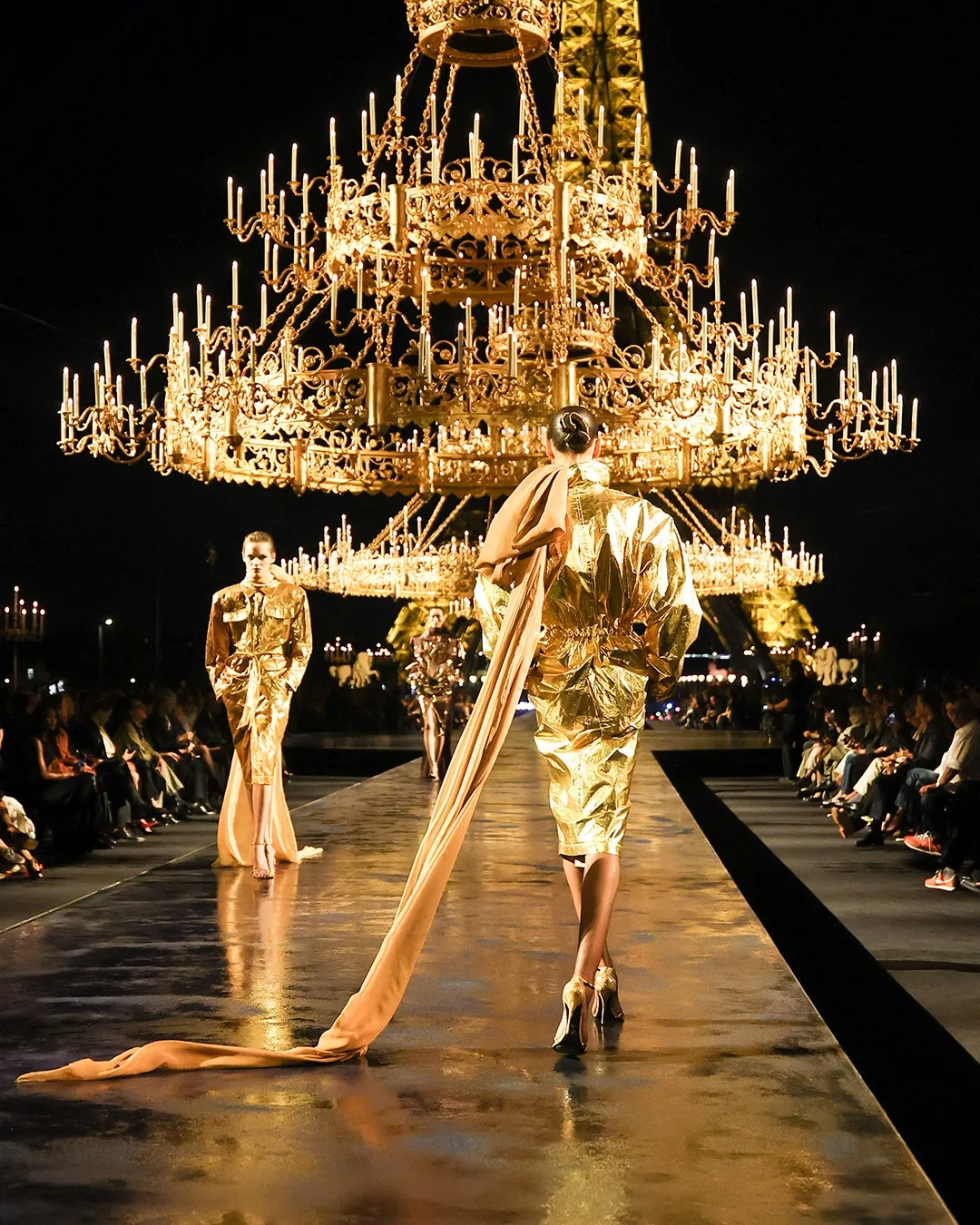 Abstract representation of global fashion capitals and interconnected supply chain networks highlighting sustainability innovation