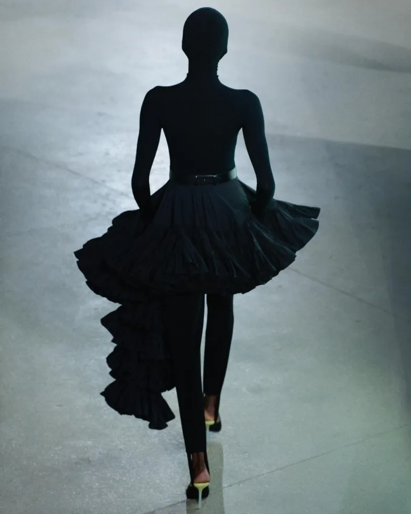 Alaïa Winter Spring 2027 collection presenting the maison's refined approach to contemporary luxury fashion