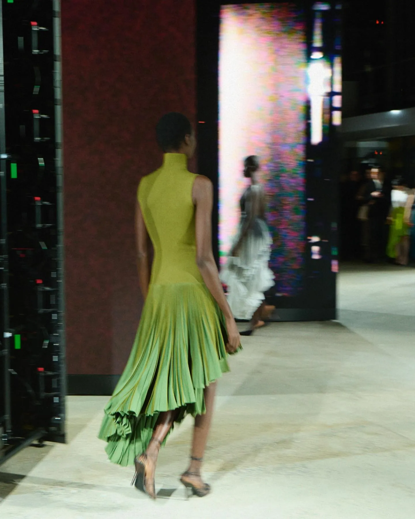Alaïa collection detail highlighting impeccable construction and luxurious fabric selection