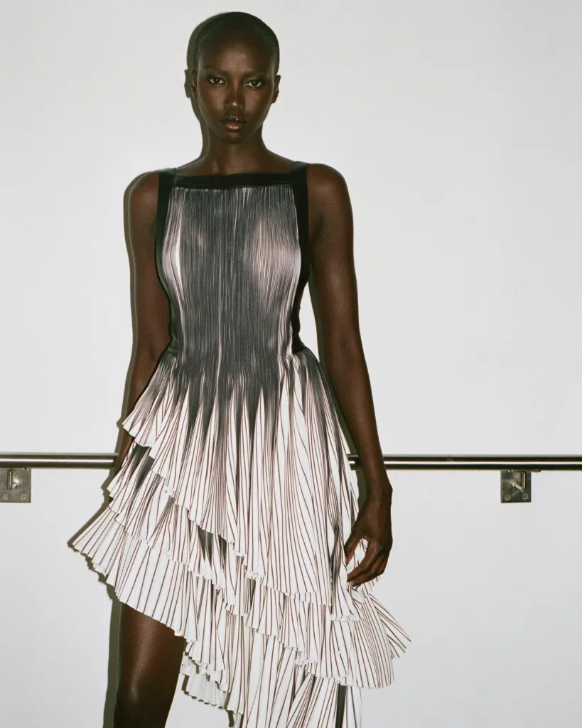 Collection piece showcasing Alaïa's commitment to architectural elegance and precision