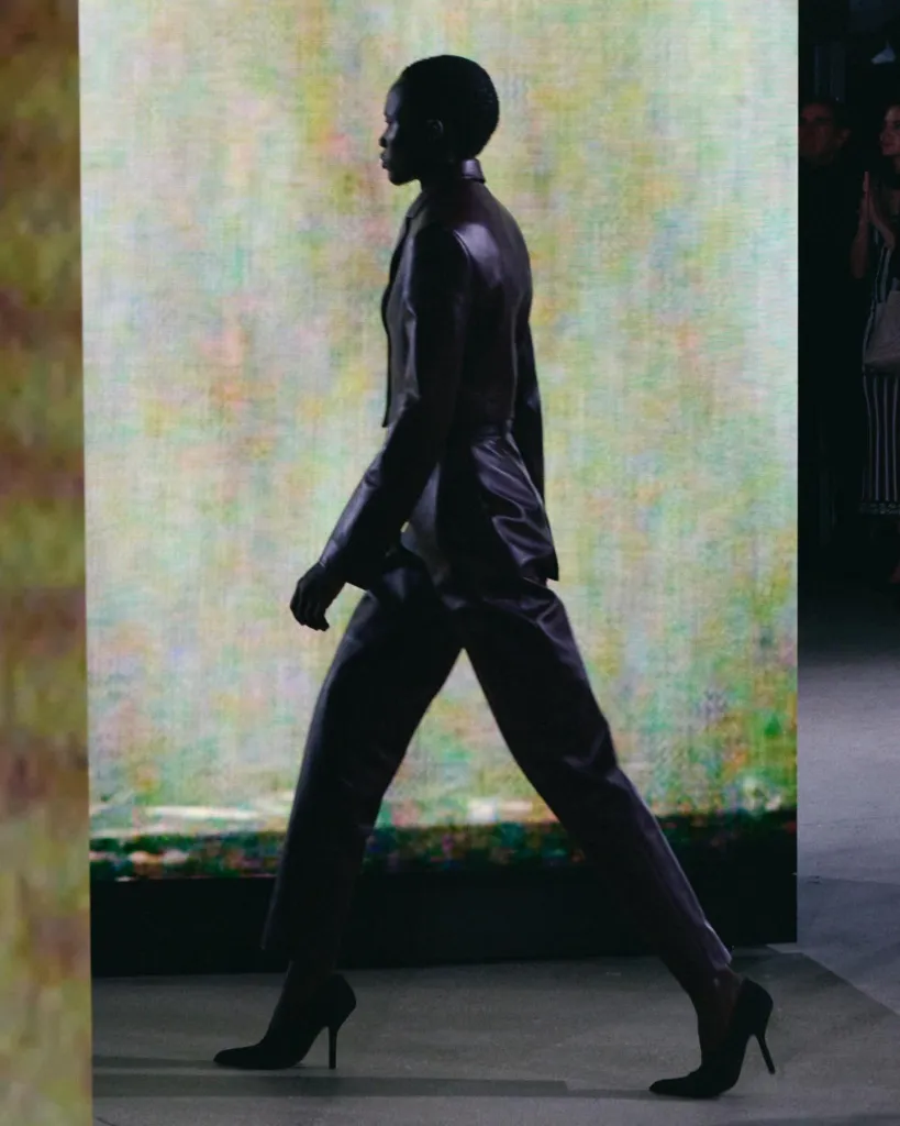 Alaïa Winter Spring 2027 silhouette illustrating the atelier's meticulous craftsmanship