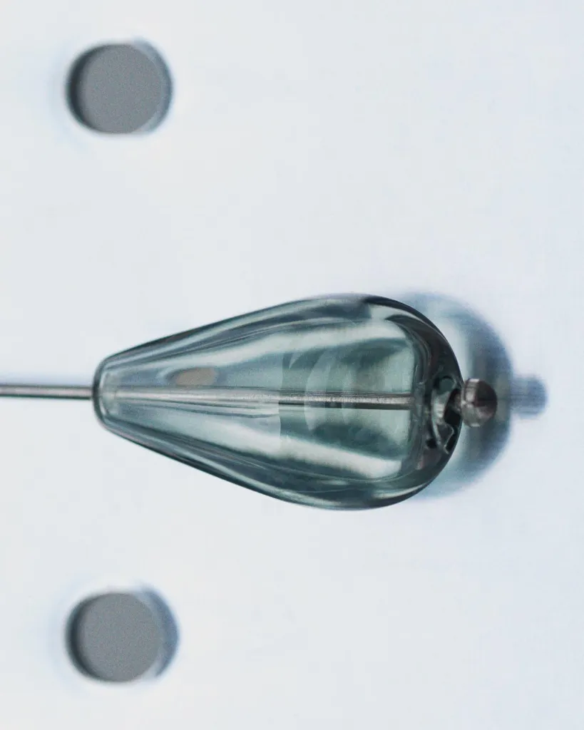 Close-up of Alaïa couture seaming and precise fabric construction detail