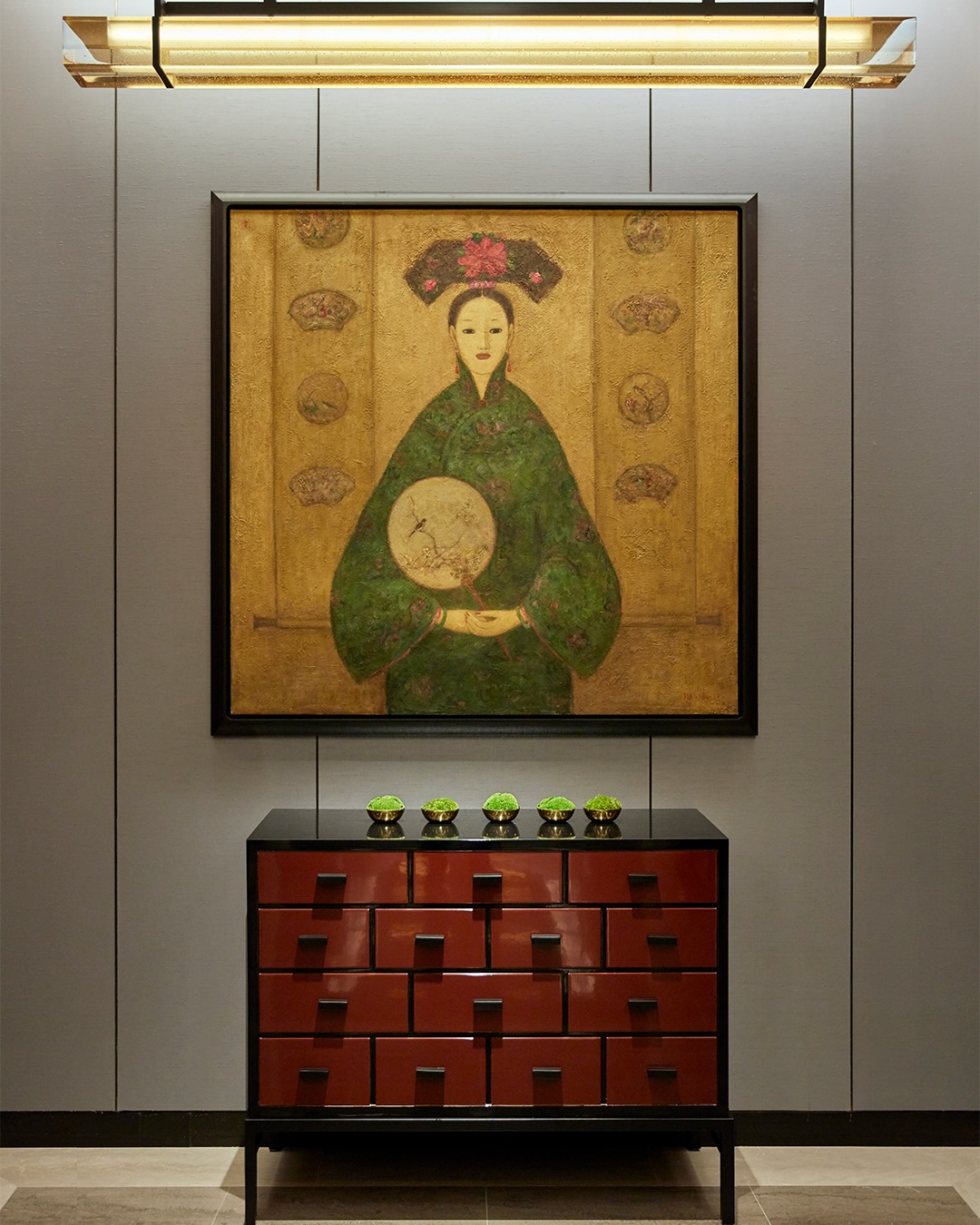 Sophisticated guest space designed for contemplation and discovery