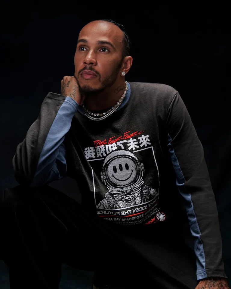 Lewis Hamilton at Marina Bay Sands Singapore exclusive launch event