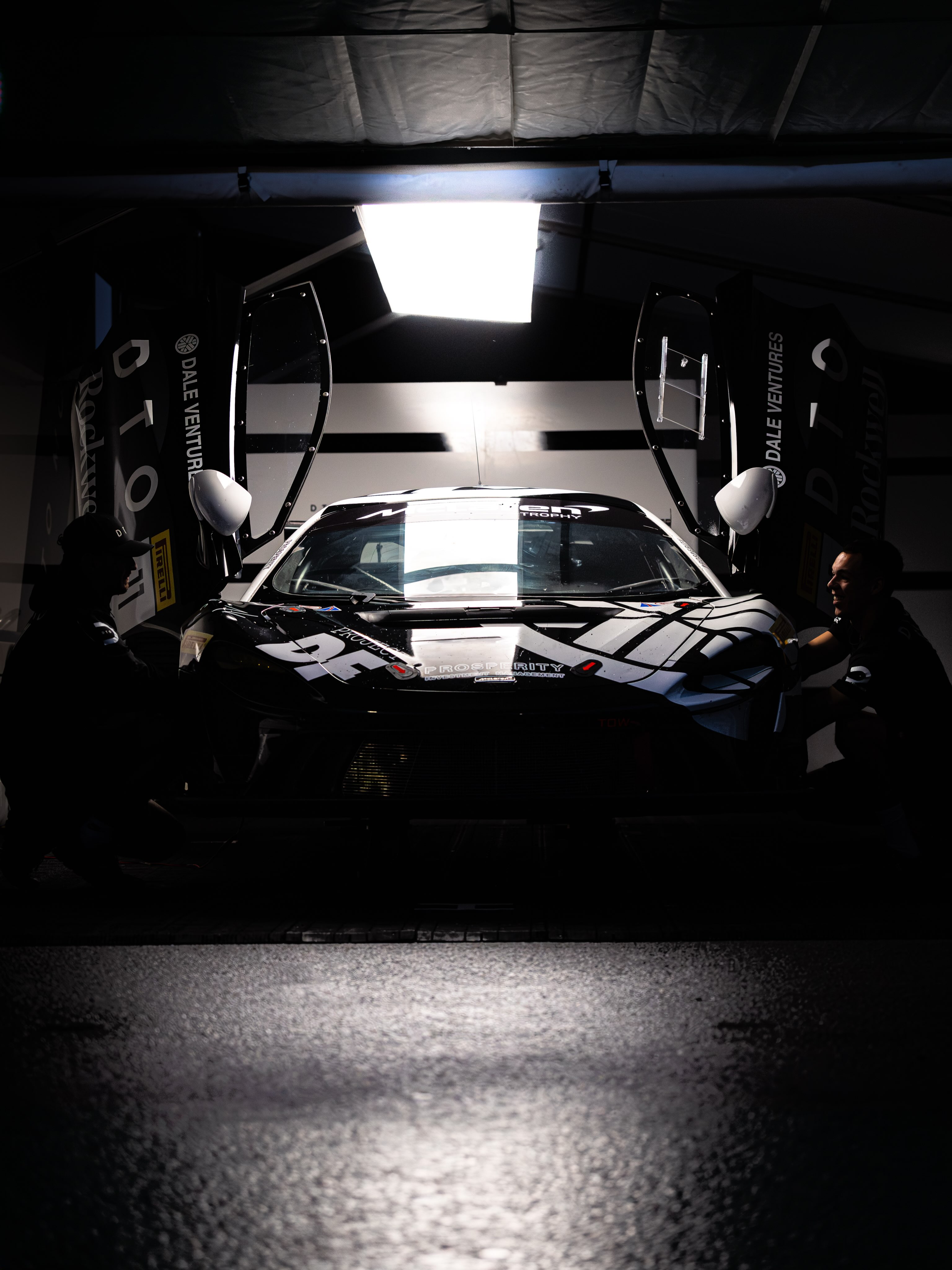McLaren GT3 EVO in Silver Cup competition at Barcelona