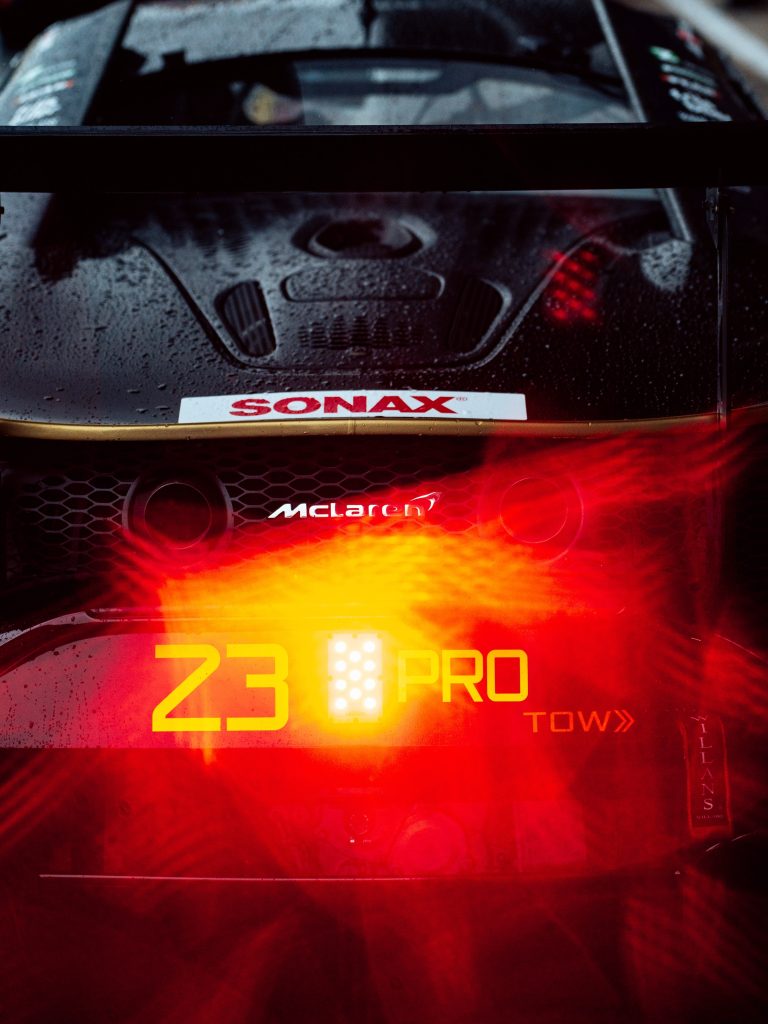 McLaren Trophy Europe driver navigating Barcelona's technical corners