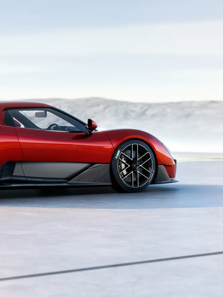 McLaren 6GT three-quarter angle emphasising minimalist design language