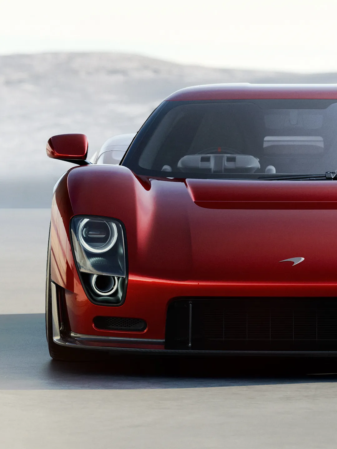 Close-up of the 6GT's design elements and surface transitions