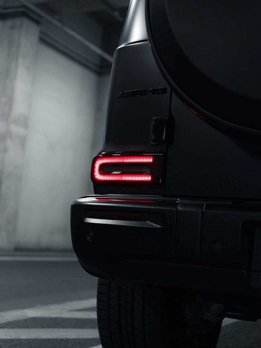 Detailed view of Mercedes-AMG G 63 showcasing premium craftsmanship and sculptural bodywork