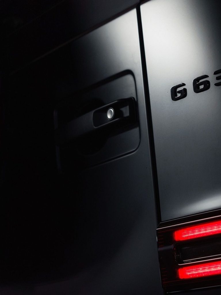 Mercedes-AMG G 63 demonstrating imposing presence and distinctive proportions on open road