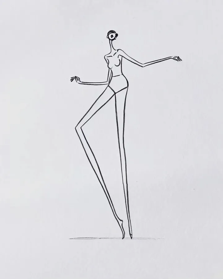 Artist's creative interpretation of the Meisterstück Bloom Collection expressing contemporary femininity through distinctive visual style