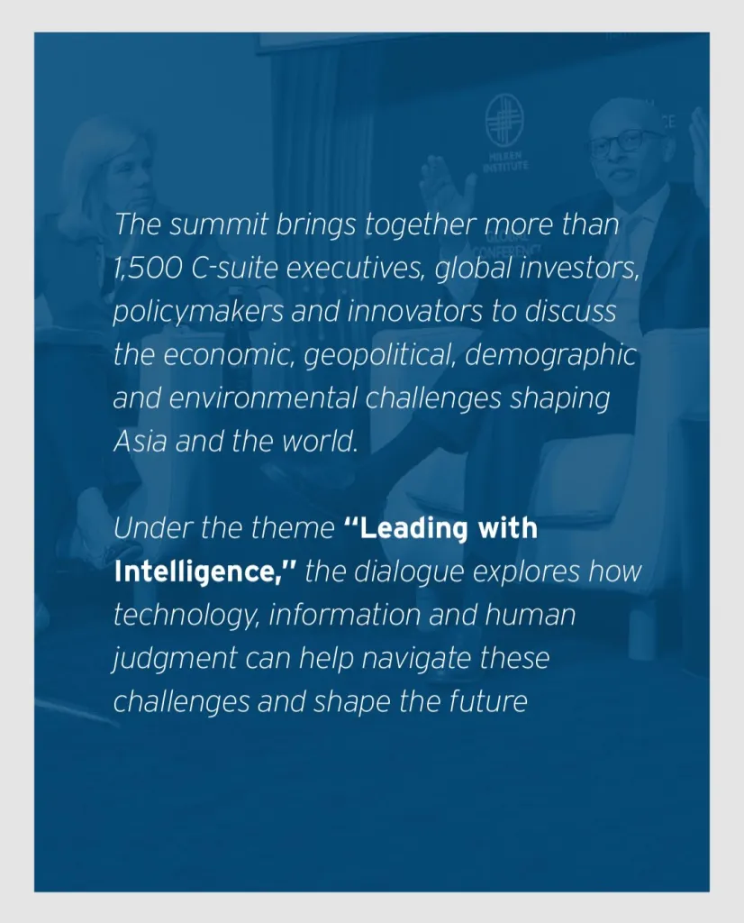 Asia's business and investment community gathered for strategic dialogue and networking