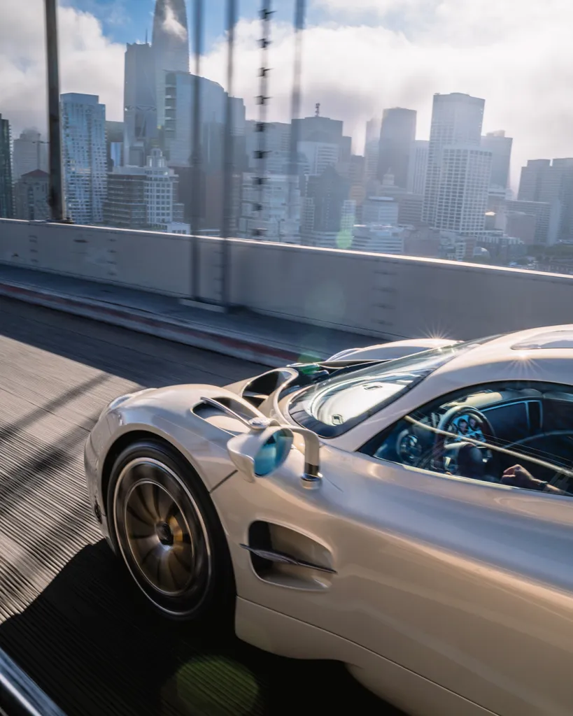 Detailed view of Pagani Utopia Coupé's sculpted side panel revealing aerodynamic precision and design sophistication
