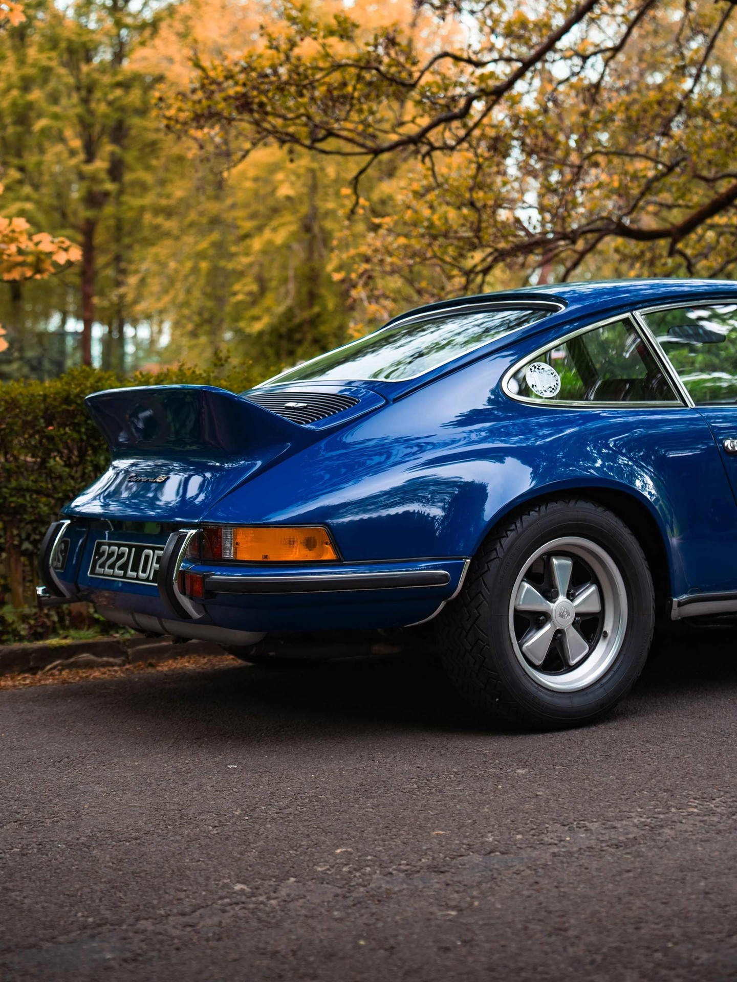 Porsche vehicle front fascia, showcasing the brand's unmistakable identity and engineering precision