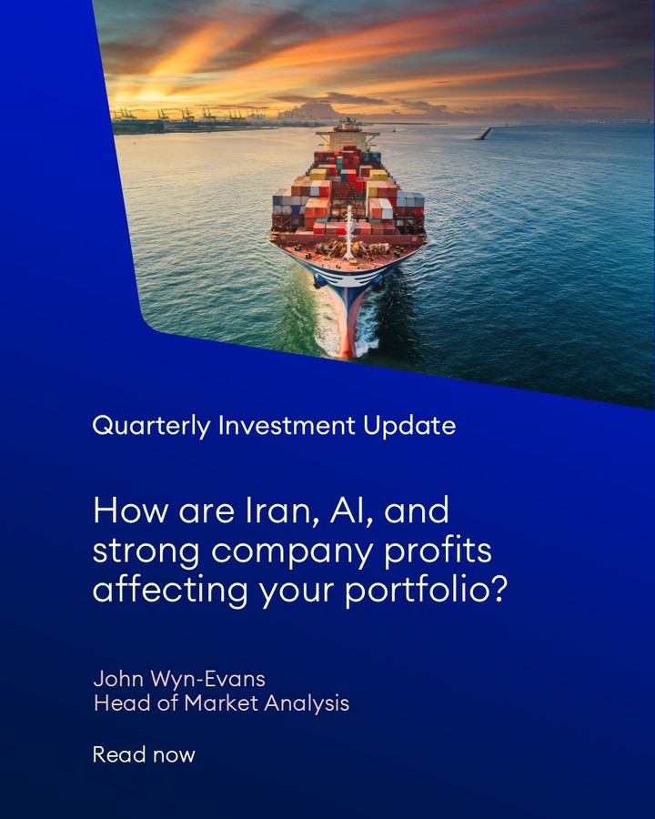 Financial market data and investment portfolio overview reflecting current market conditions