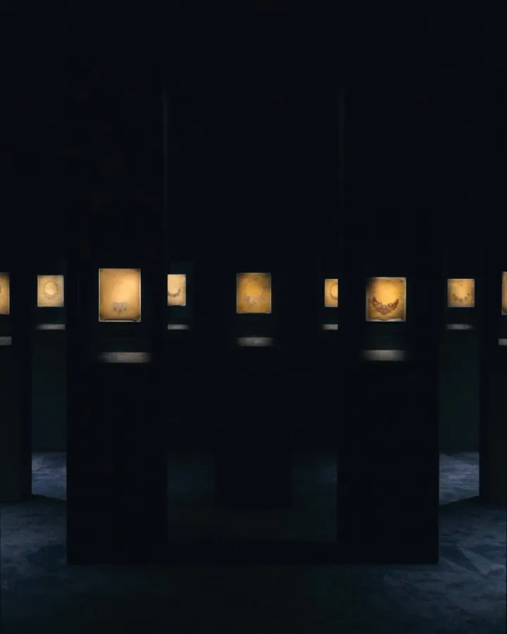 Original sketches and drawings from Jean Schlumberger's personal archives displayed in exhibition