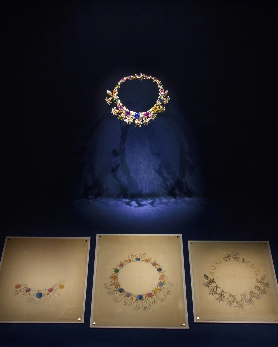Jean Schlumberger's intricate jewellery design featuring organic forms and precious stones