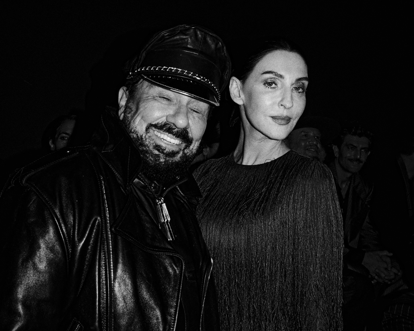 Friends gathered at the Tom Ford Spring Summer 2027 show in Paris