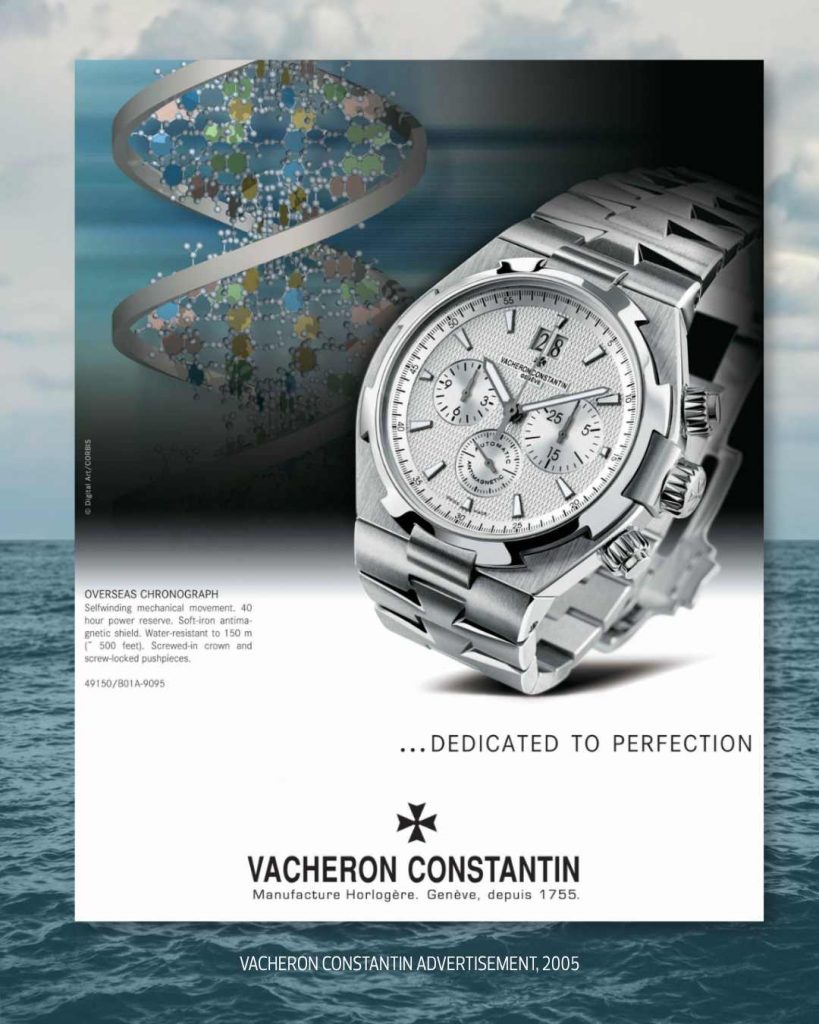 Vacheron Constantin Overseas third generation watch with fluid lines and quick-change strap system from 2016
