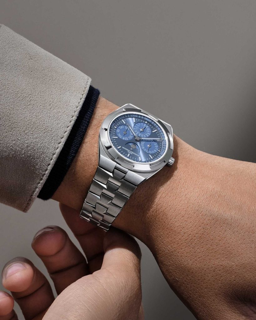 Vacheron Constantin Overseas collection evolution displayed across three generations of horological design