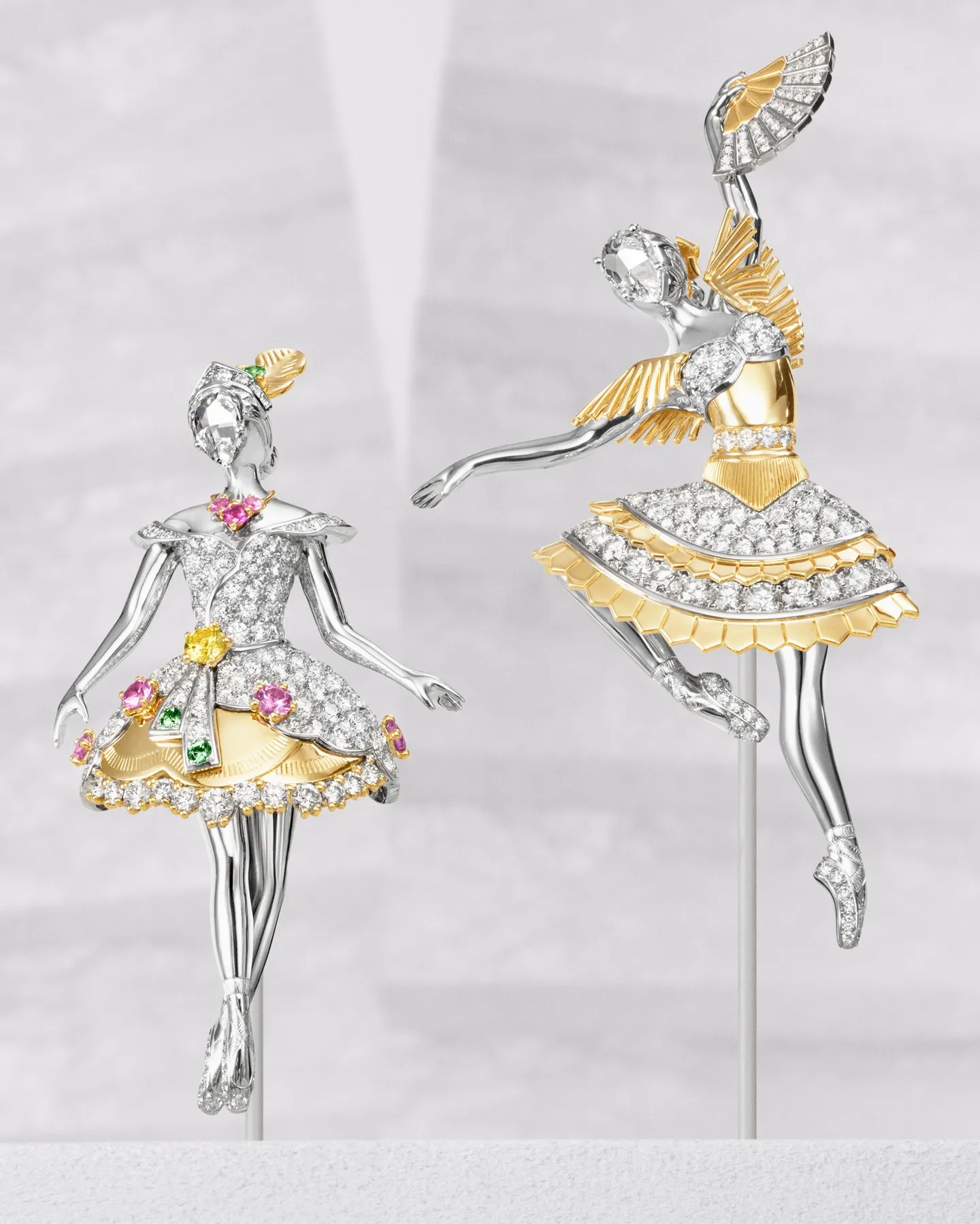 Ballet-inspired high jewellery from Van Cleef & Arpels, capturing fluid movement in precious metals