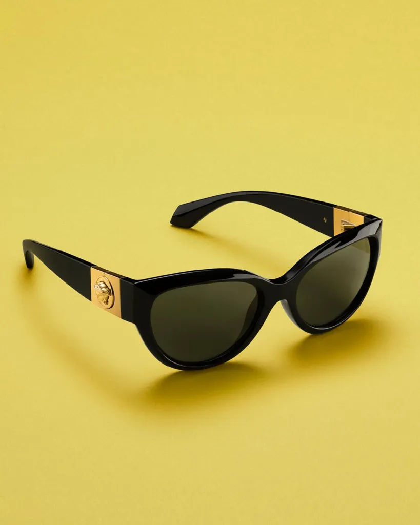 Versace Autumn Winter 2026 eyewear collection displaying mood-driven design and emotional aesthetic