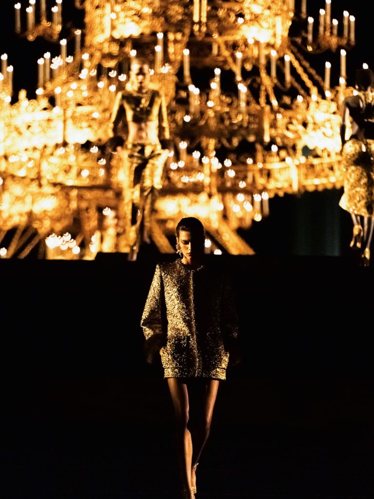 Layered neutral garments creating visual depth through subtle tonal variations