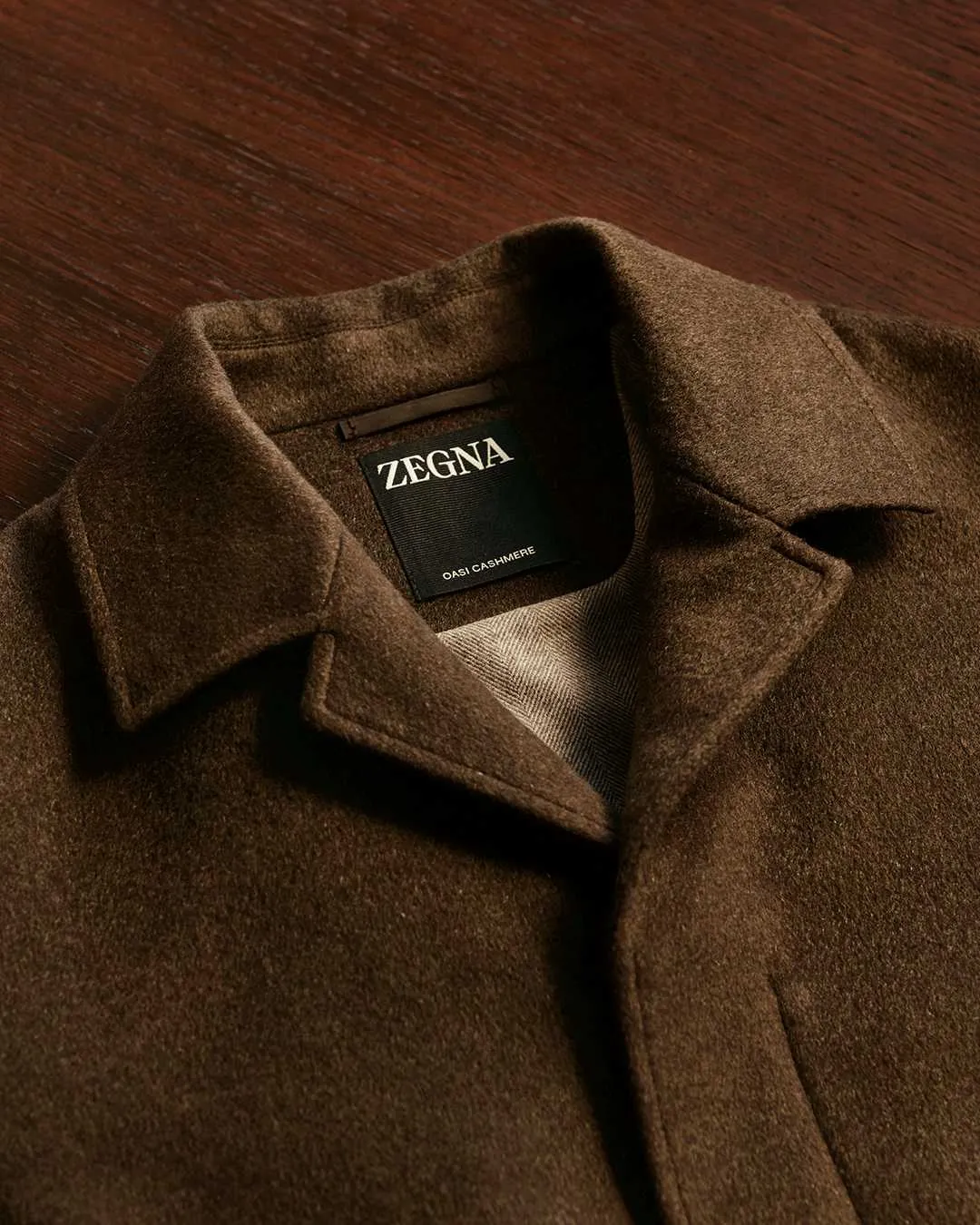 The Falcon jacket by Zegna in refined tailoring, showcasing sophisticated proportions and elegant construction